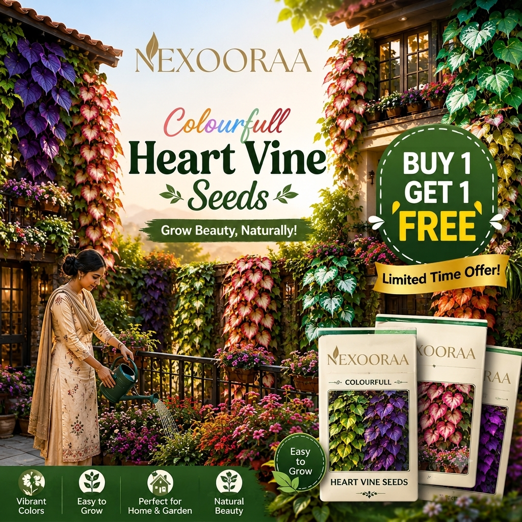 💜Colourfull Heart Vine Seeds–Vibrant Climbing Beauty 🌿✨🔥Buy 1 Get 1 Free🔥