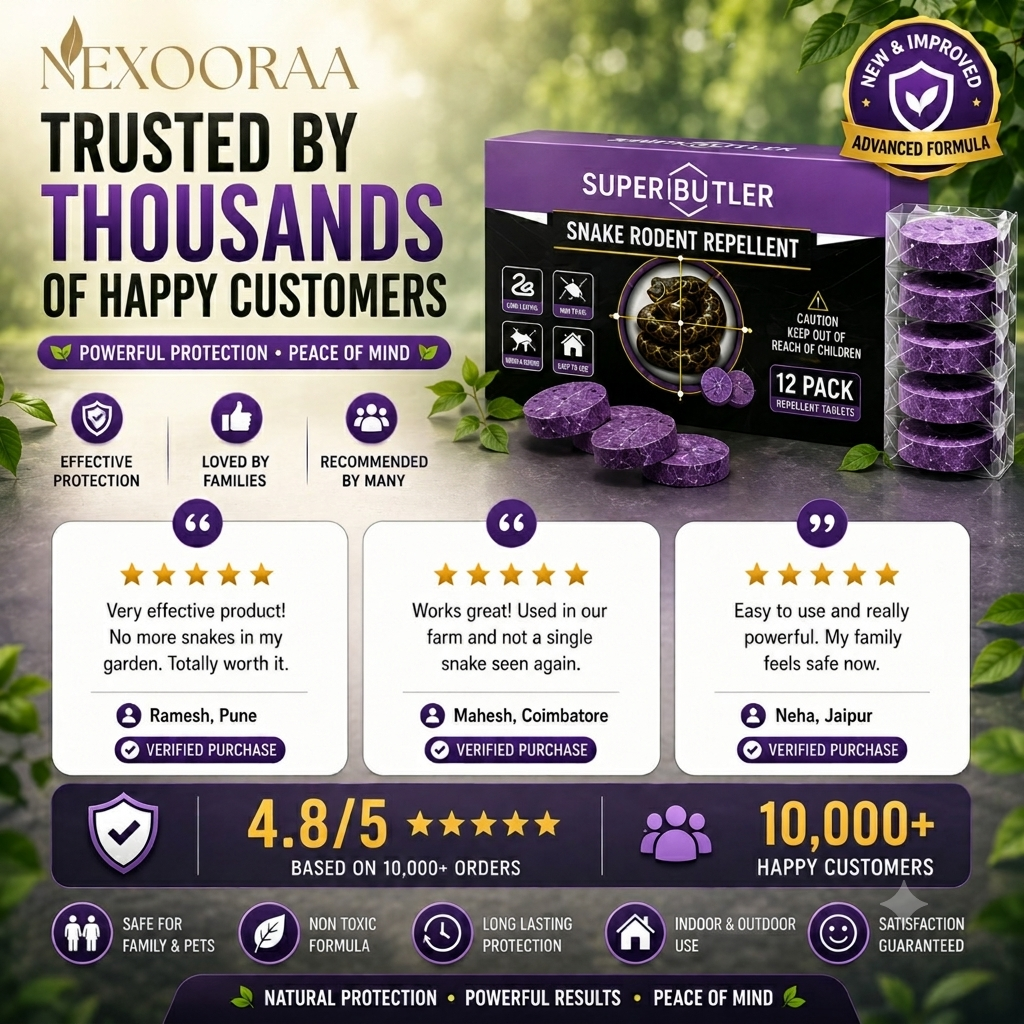 💥All-in-One Pest & Snake Protection Tablets | Instant Action Formula🔥Buy 1 Get 1 Free🔥