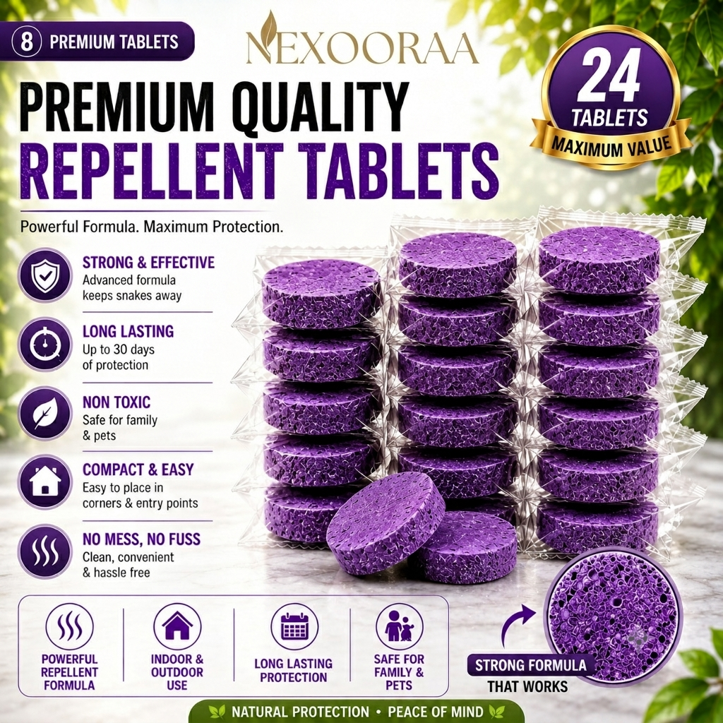 💥All-in-One Pest & Snake Protection Tablets | Instant Action Formula🔥Buy 1 Get 1 Free🔥