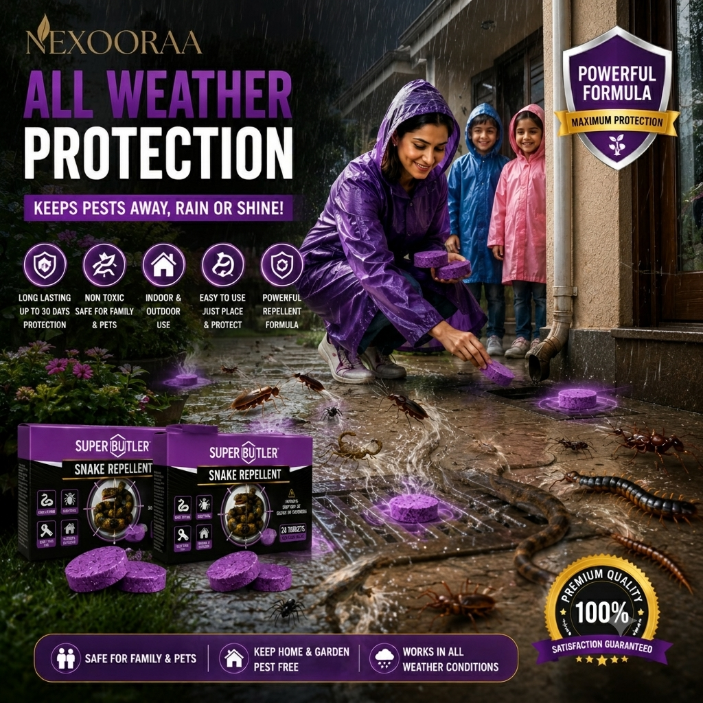💥All-in-One Pest & Snake Protection Tablets | Instant Action Formula🔥Buy 1 Get 1 Free🔥