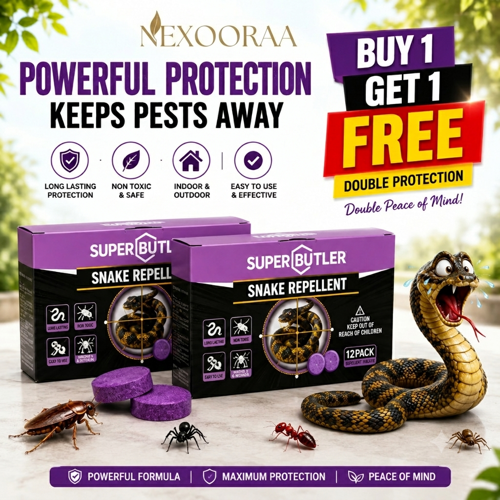 💥All-in-One Pest & Snake Protection Tablets | Instant Action Formula🔥Buy 1 Get 1 Free🔥