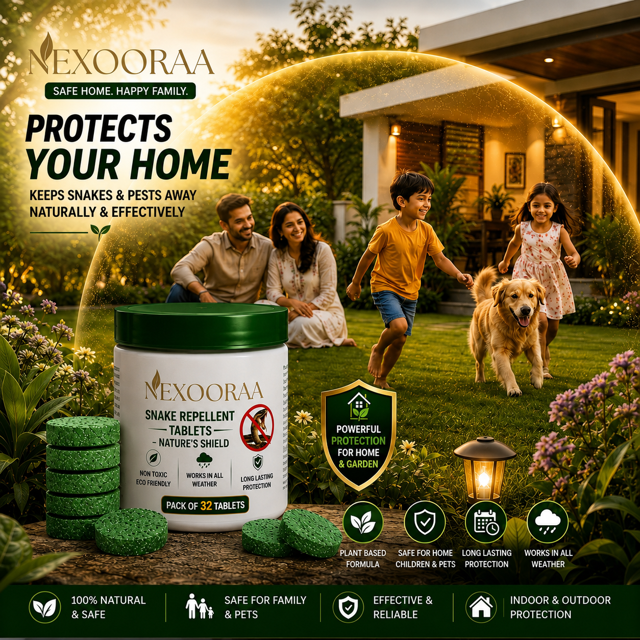 💥All-in-One Pest & Snake Protection Tablets | Instant Action Formula🔥Buy 1 Get 1 Free🔥