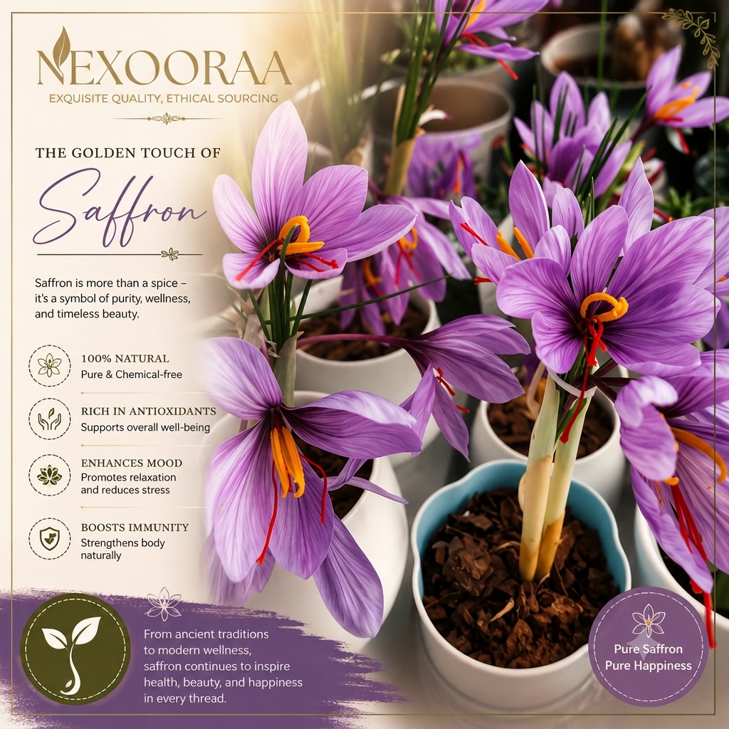 🌹Saffron Bulbs—Gold in the Flower Bulbs🌹🔥Buy 6 Get 6 Free Bulbs🔥
