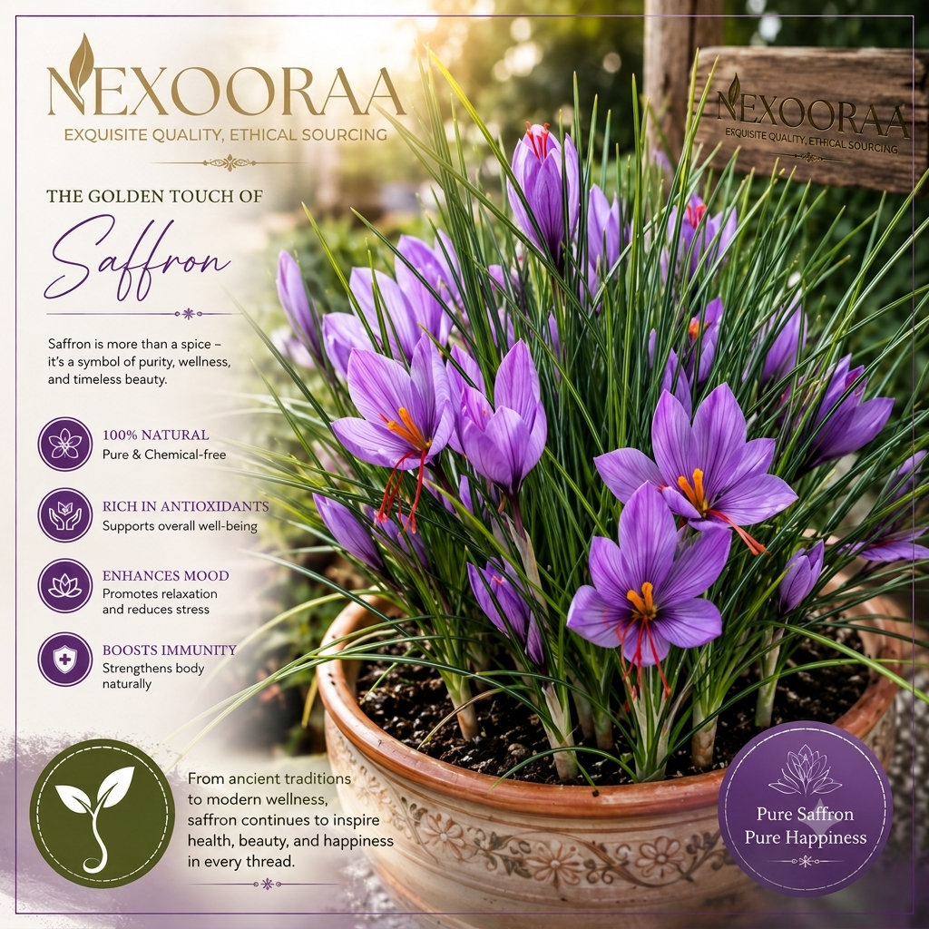 🌹Saffron Bulbs—Gold in the Flower Bulbs🌹🔥Buy 6 Get 6 Free Bulbs🔥