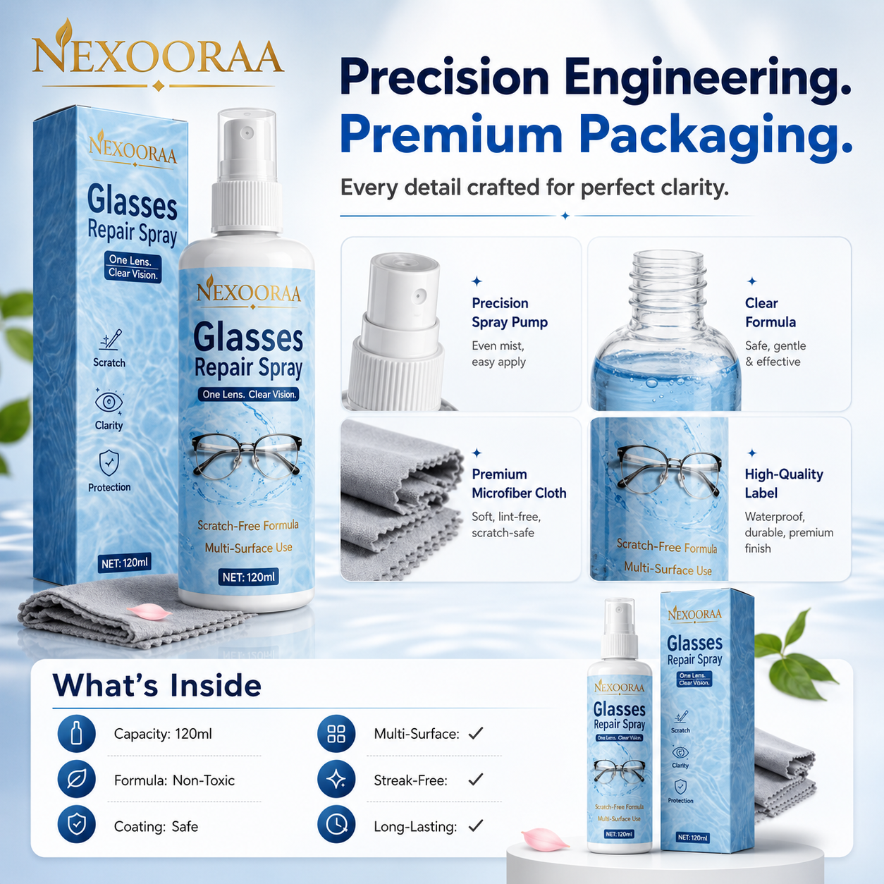 🔥HOT SALE 50% OFF😎Professional Lens Scratch Repair Spray 🔥Buy 1 Get 1 Free🔥