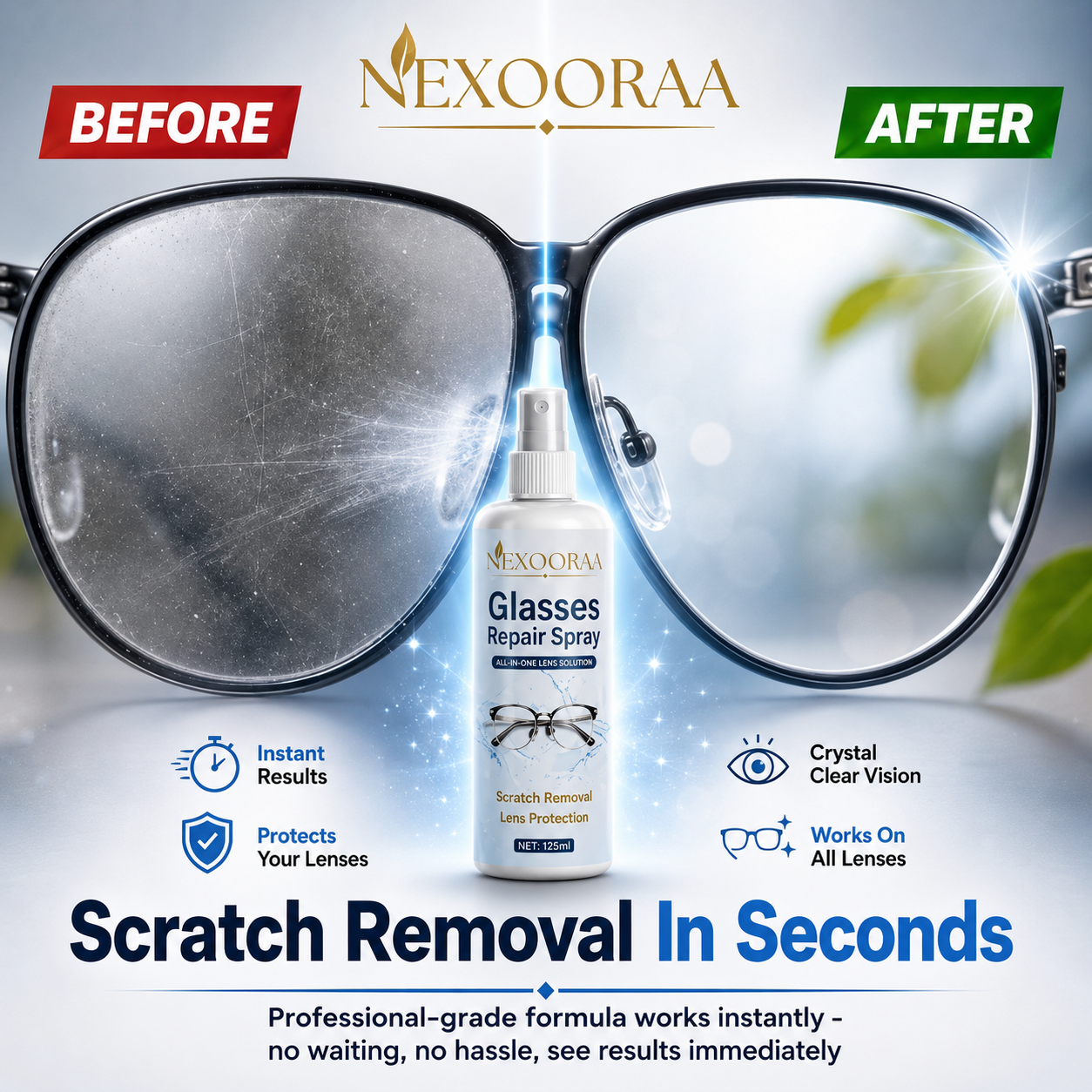 🔥HOT SALE 50% OFF😎Professional Lens Scratch Repair Spray 🔥Buy 1 Get 1 Free🔥