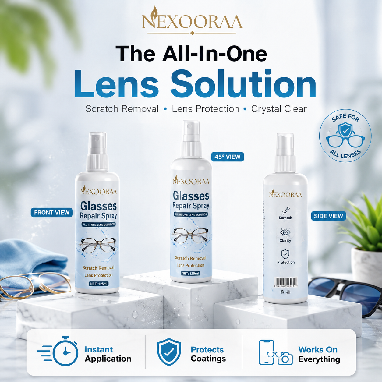 🔥HOT SALE 50% OFF😎Professional Lens Scratch Repair Spray 🔥Buy 1 Get 1 Free🔥