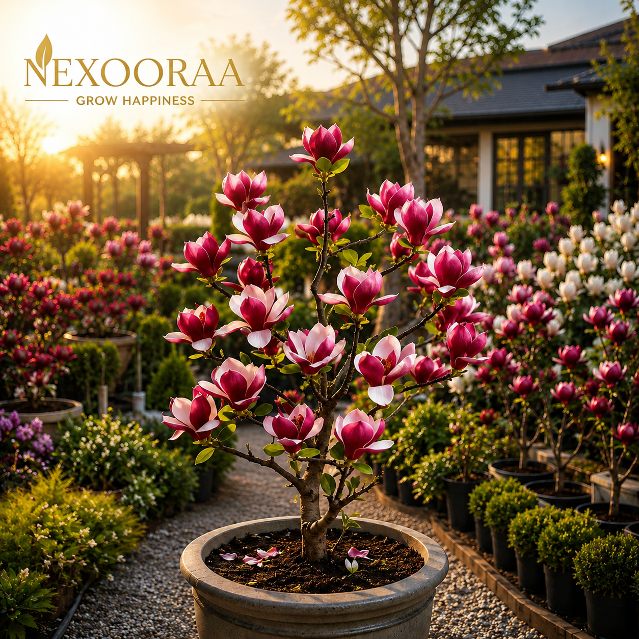 Magnolia liliiflora (Purple Orchids) Bulbs 🌸 Flowers Hide the Leaves, Fragrance Fills the Air🌸Buy 6 Get 6 Free Bulbs🌸