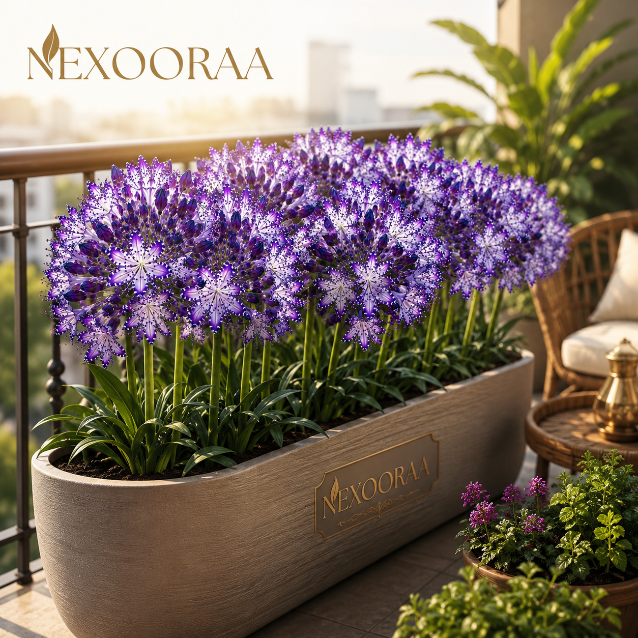 🏠🌸 Celestial Lace Agapanthus Bulbs 🌿 Elegant Blooms, Easy to Grow 🌸Buy 6 Get 6 Free Bulbs🌸