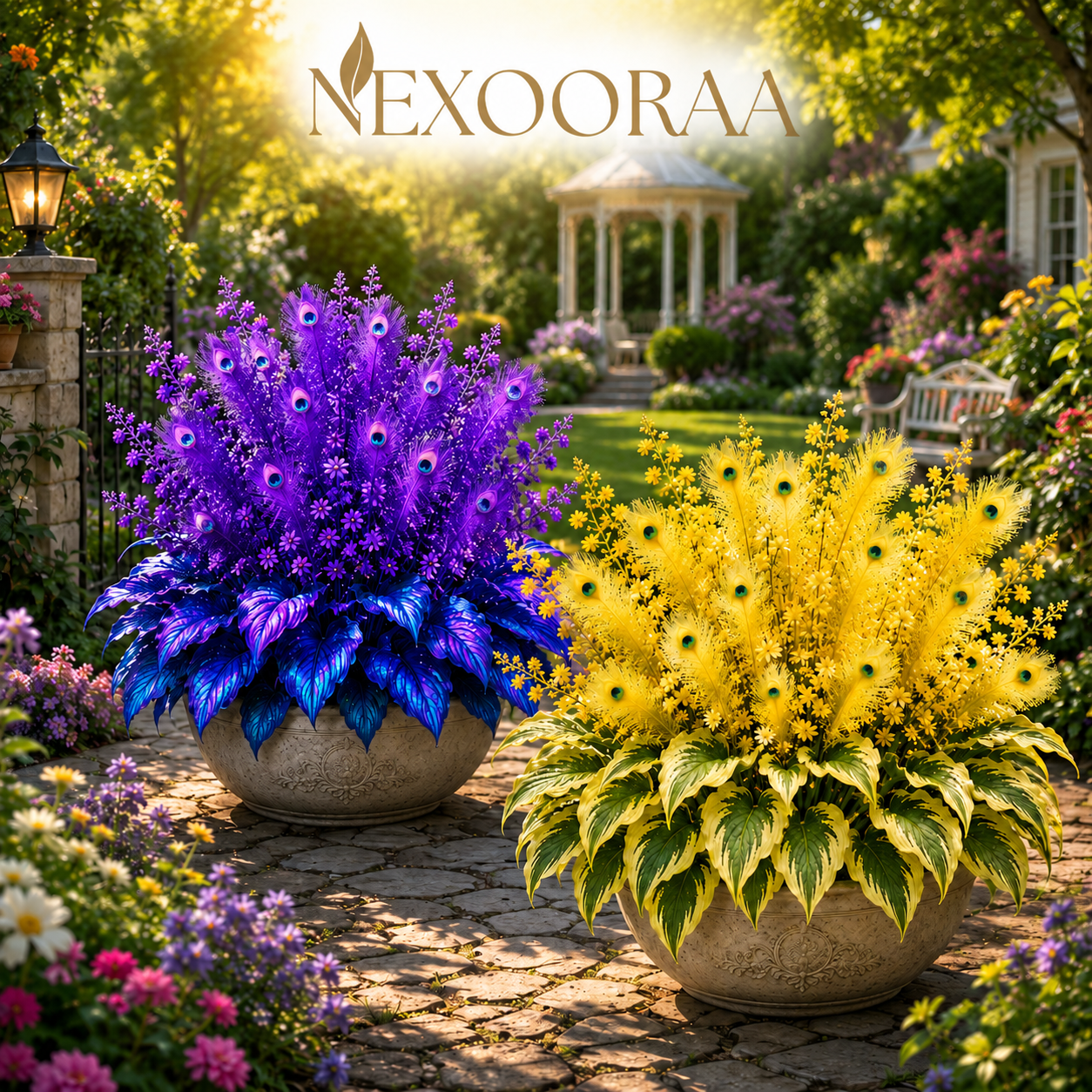 🏠🤗 Peacock Flame Hosta Bulbs💥 Stunning Colors That Brighten Any Space🔥Buy 6 Get 6 Free Bulbs🔥