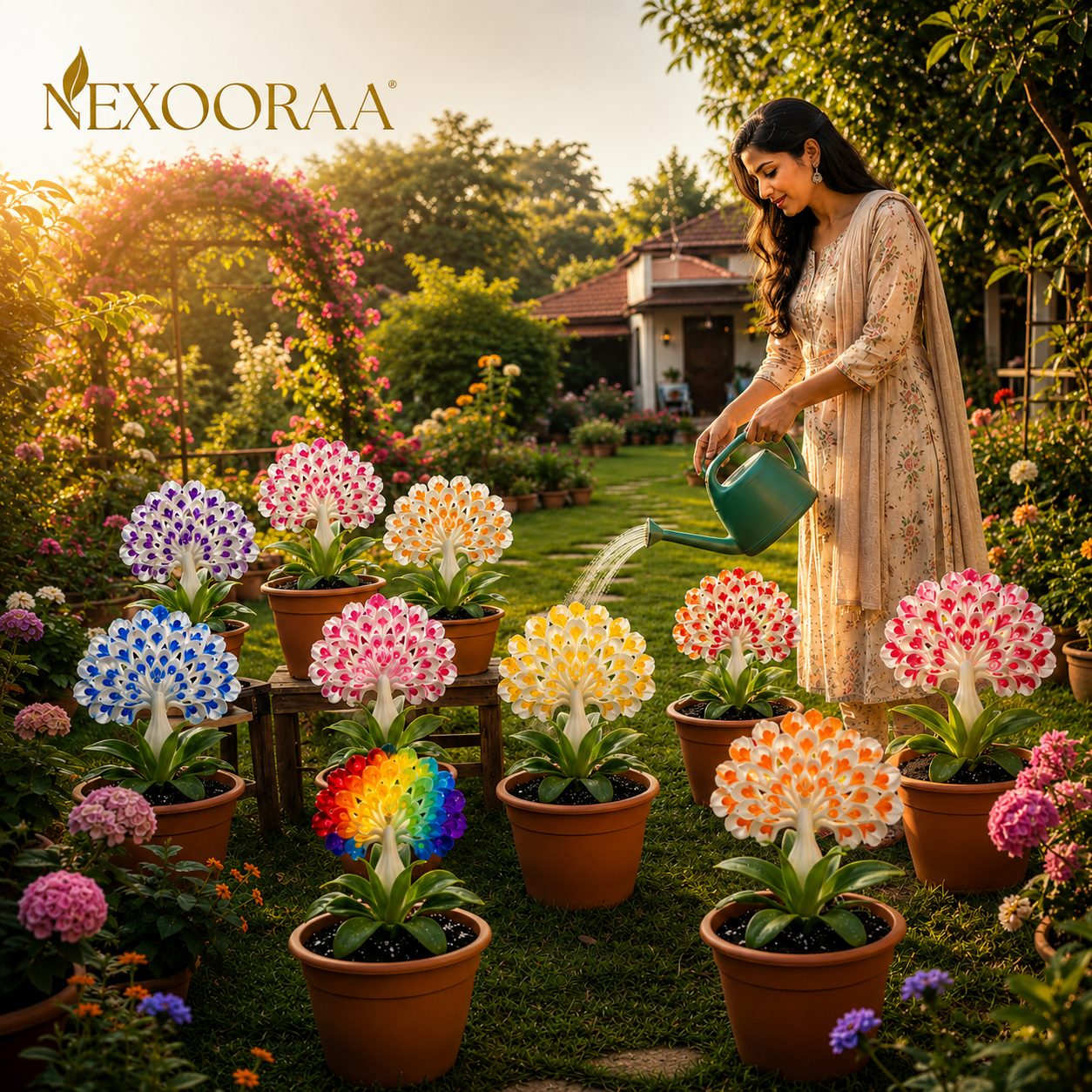 💠 “THE QUEEN OF FRAGRANT BLOOMS — PEACOCK ORCHID BULBS FOR PURE GARDEN LUXURY”🌸Buy 4 Get 4 Free Bulbs🌸