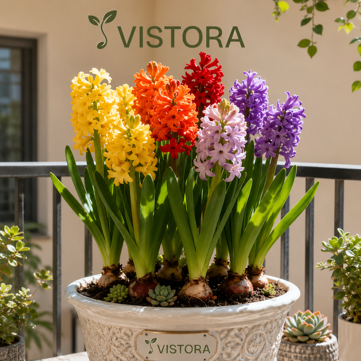 💐Bi-Color Mutation Hyacinth Bulbs🔥Buy 6 Get 6 Free Bulbs🔥