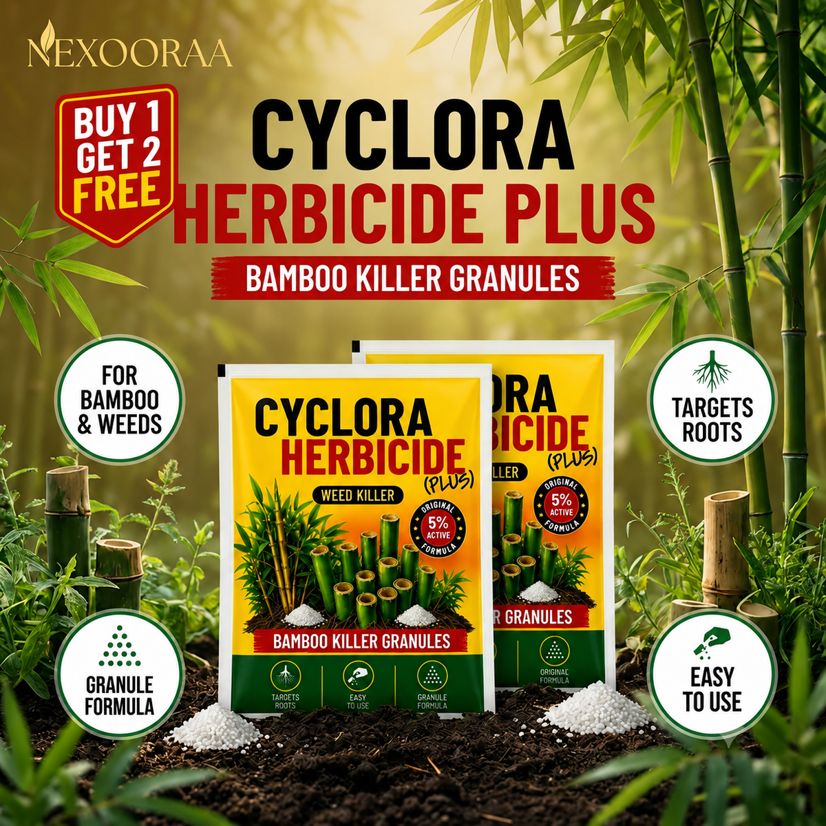 Cyclora Herbicide Granules | 🔥BUY 1 GET 2 FREE🔥