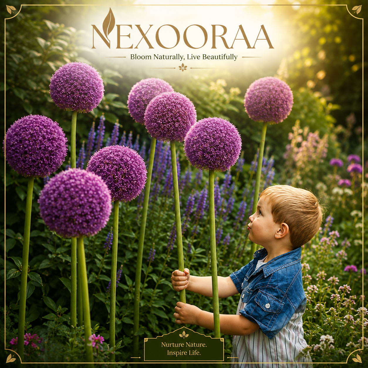 🌸 Giant Allium Bulbs 🌸 Giganteum Ornamental Onion Flower Bulbs 🌸 Buy 6 Get 6 Free Bulbs 🌸